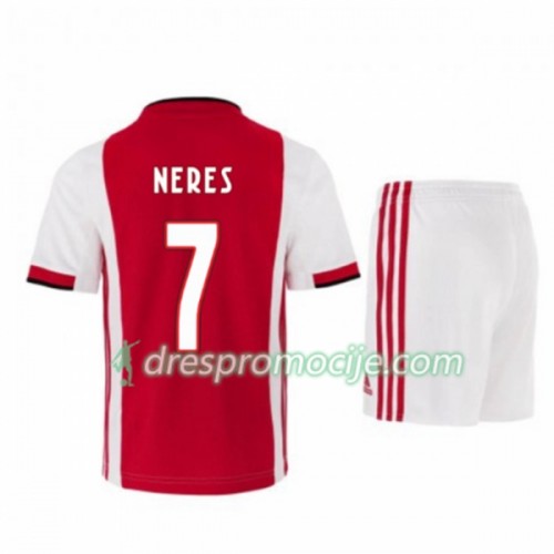 AFC Ajax Dres David Neres 7 Dječji Domaći 2019/20 Kratkih Rukava AFC Ajax Dres David Neres 7 Dječji Domaći 2019/20 Kratkih Rukava